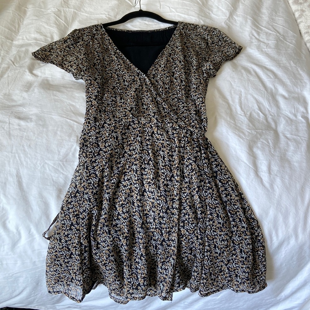 Abercrombie Floral Wrap Dress